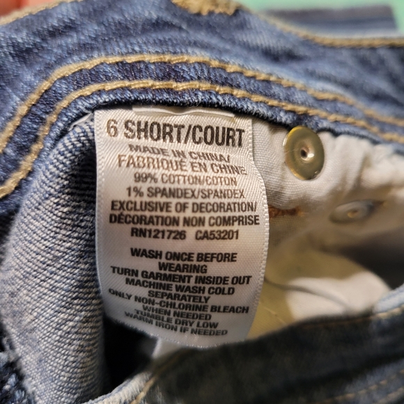 Aeropostale Bootcut Jeans Size 6 Short - Picture 5 of 7